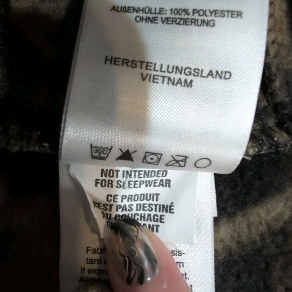 Columbia Camo Fleece One Piece 12 Months Outfit Cute - Fold Over Hands & Feet - Picture 8 of 8